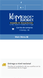 Mobile Screenshot of komodosmuebles.com