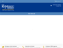 Tablet Screenshot of komodosmuebles.com